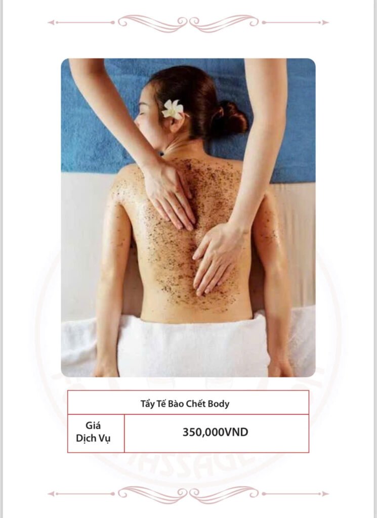 các gói dịch vụ massage body & foot tại 137 quỳnh như spa